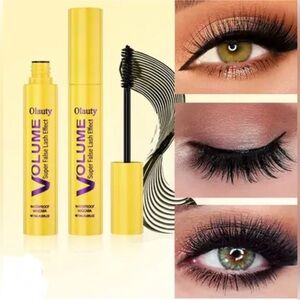 Olauty Volumizing Black Mascara 2 with extra brushes